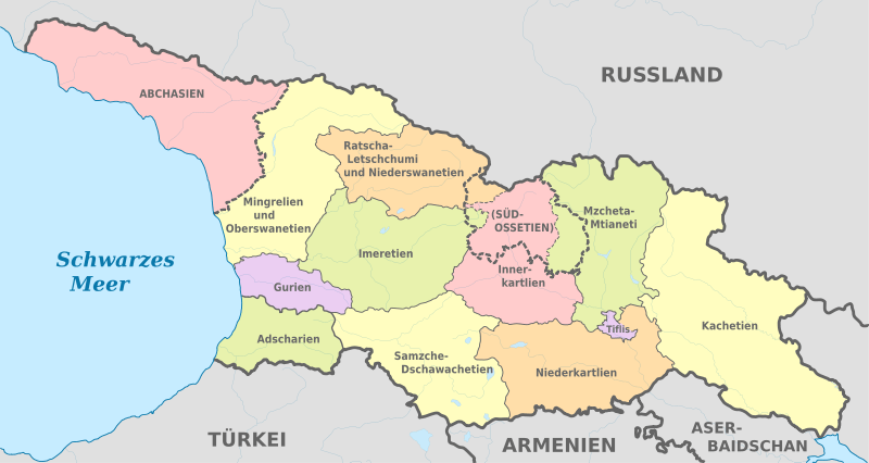 regionen-georgien