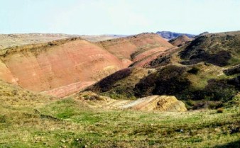 Faszinierende Landschaft beim Höhlenkloster David Gareja