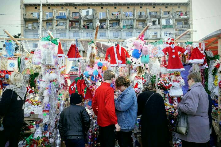 Weihnachtsmarkt in Tiflis